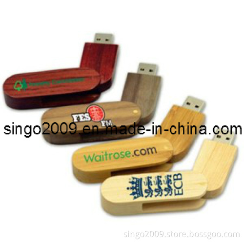 Promotional Wooden USB Flash Drive U-5701
